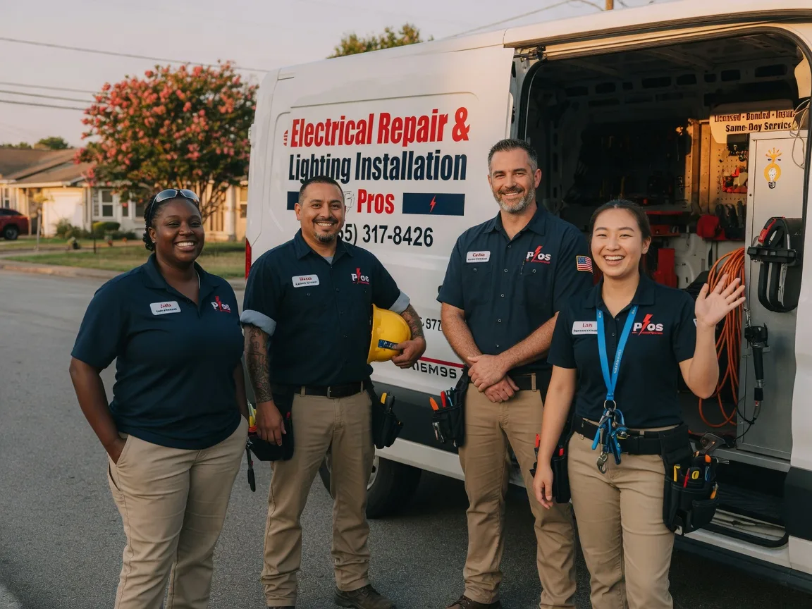 Licensed Electrician company in Hye, TX