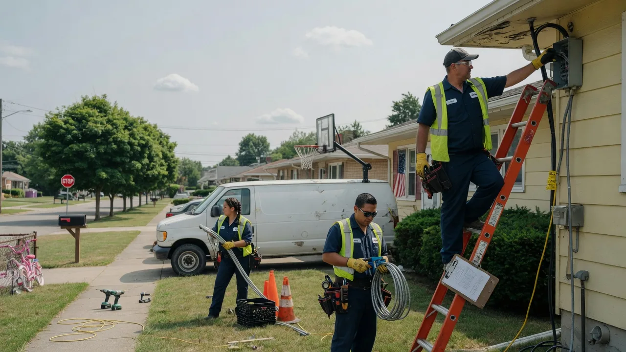 Licensed Electrician in Hye, TX near me